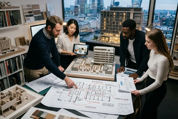 Designing Hotel Architecture Around Flow, Comfort, and Performance